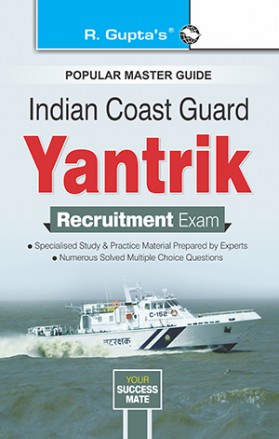 RGupta Ramesh Indian Coast Guard Yantrik Recruitment Exam Guide English Medium